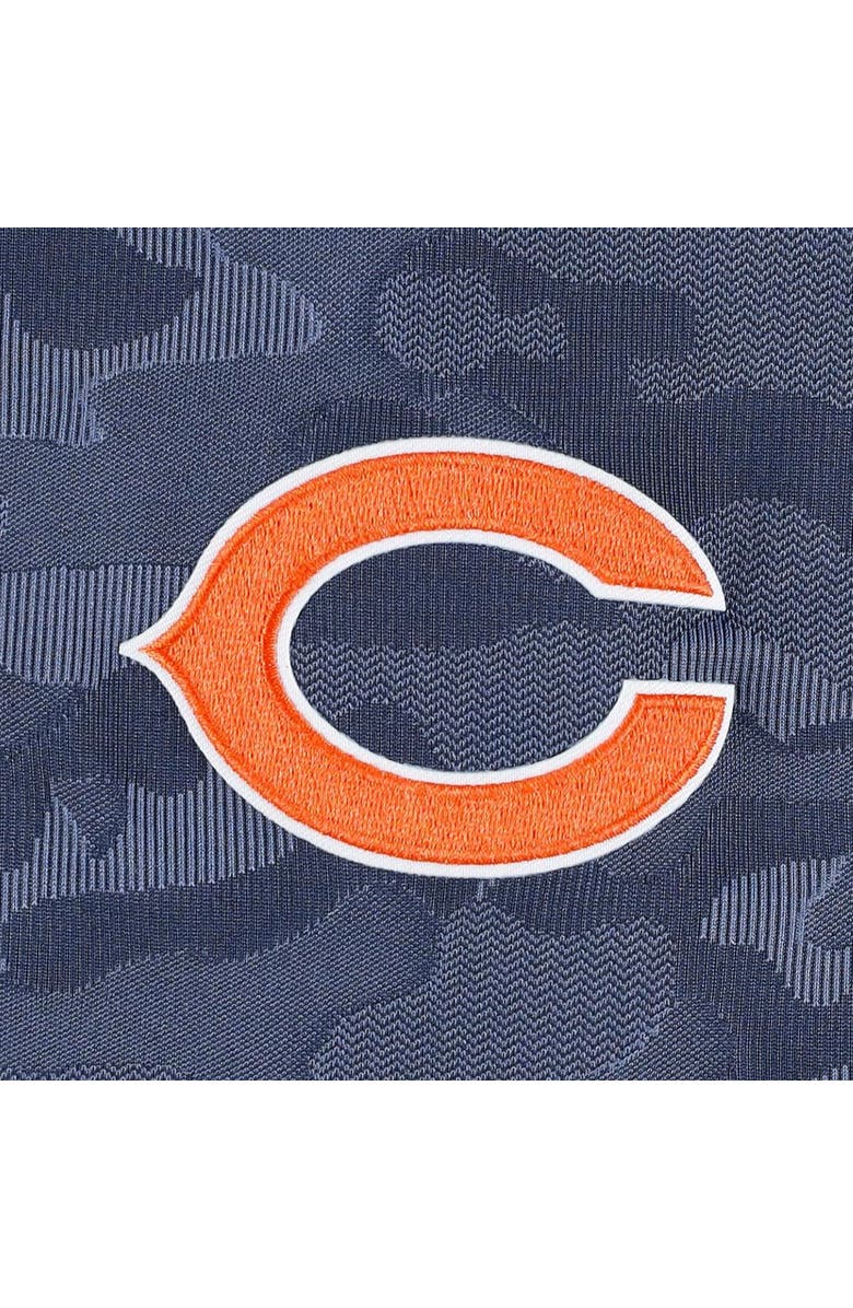 ANTIGUA Men's Antigua Navy Chicago Bears Brigade Quarter-Zip Sweatshirt, Alternate, color, Navy