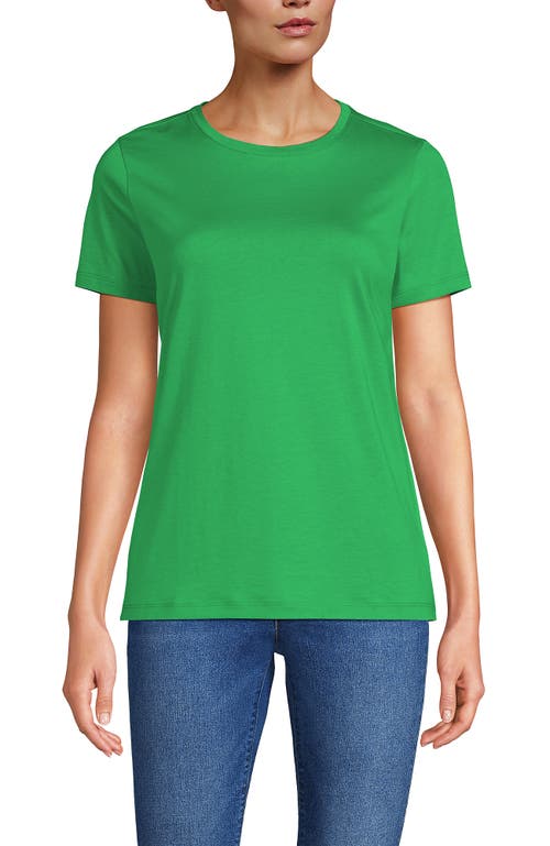 Lands' End Relaxed Supima Cotton Crew Neck T-shirt