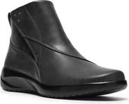Clarks® Kaetlyn Flow Leather Wedge Bootie