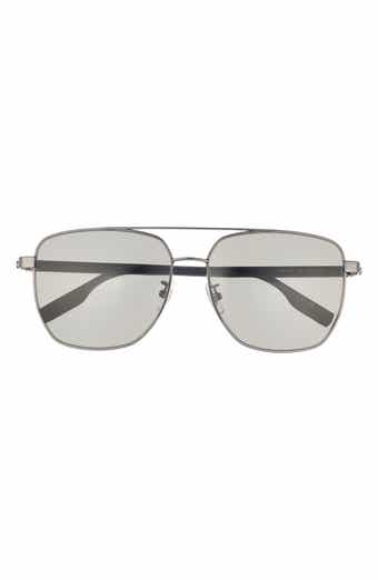 61mm Aviator Sunglasses