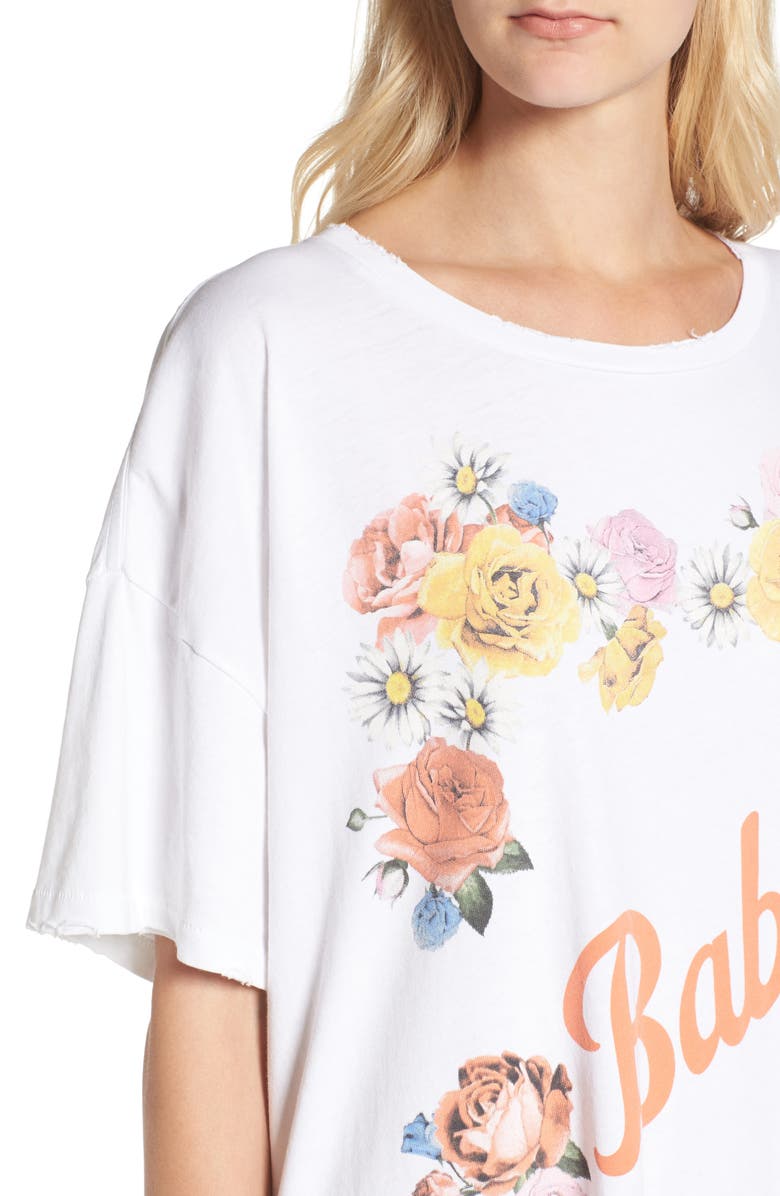 Wildfox Babe T-Shirt Dress, Alternate, color, 
