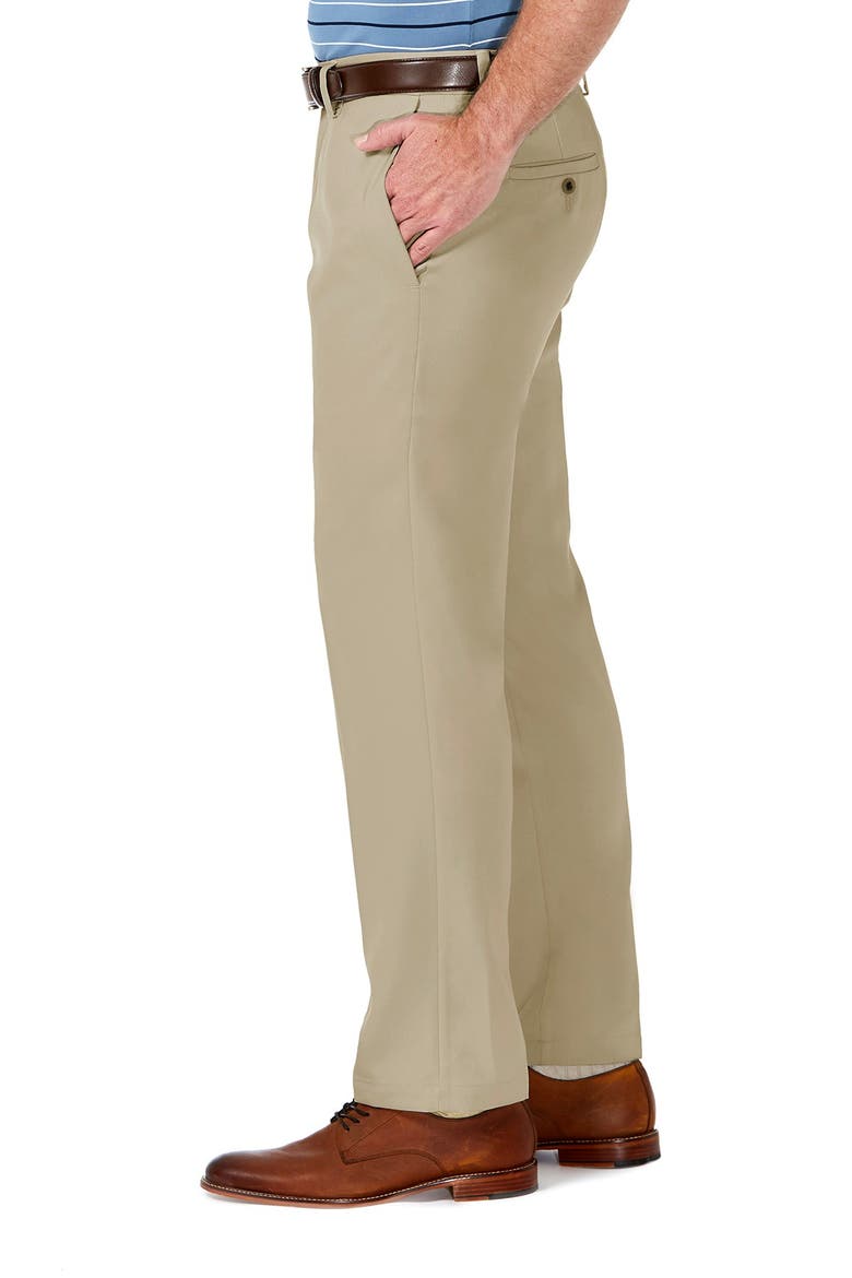 Cool 18® PRO Straight Fit Flat Front Pant, Alternate, color, KHAKI