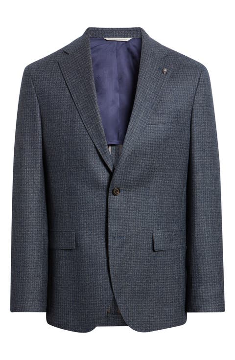 Midland Tonal Check Wool Sportcoat