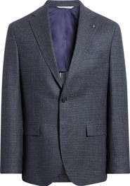 Jack Victor Midland Tonal Check Wool Sportcoat