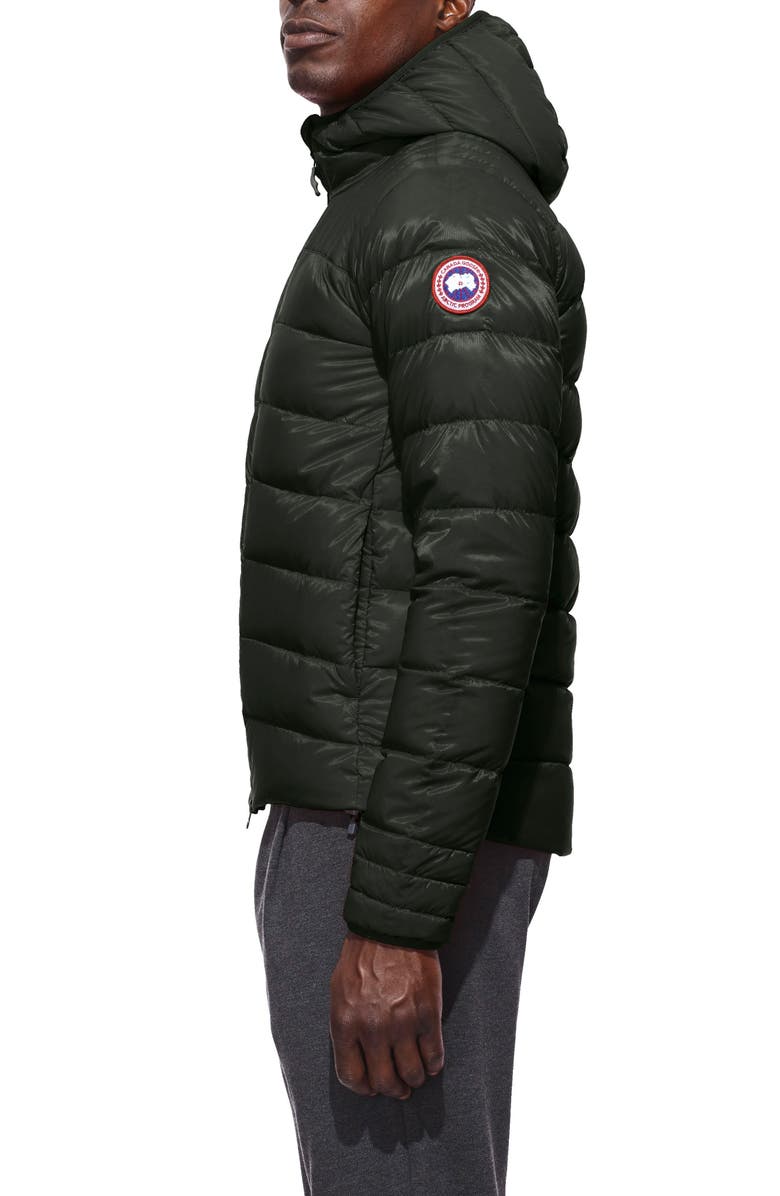 Canada Goose Brookvale Slim Fit Hooded Down Jacket, Alternate, color,