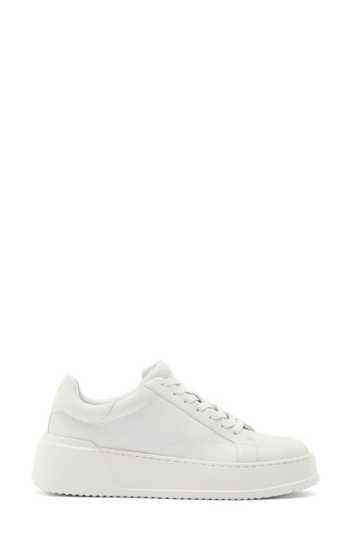 Jslides Jo Platform Sneaker In White