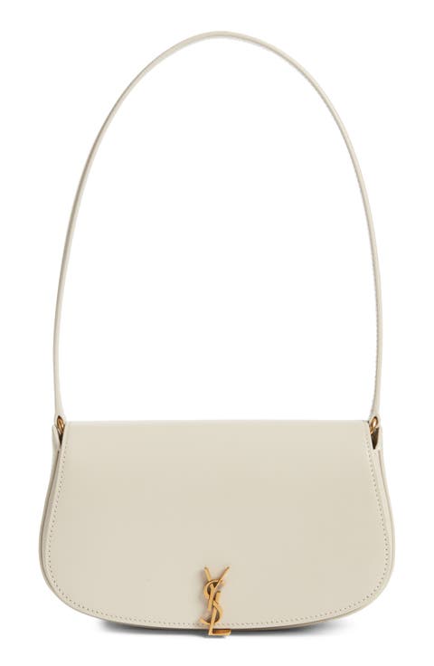 Mini Cassandre Flap Leather Shoulder Bag