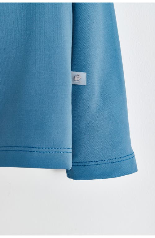 Babycottons Beach Long Sleeve Rashguard In Blue