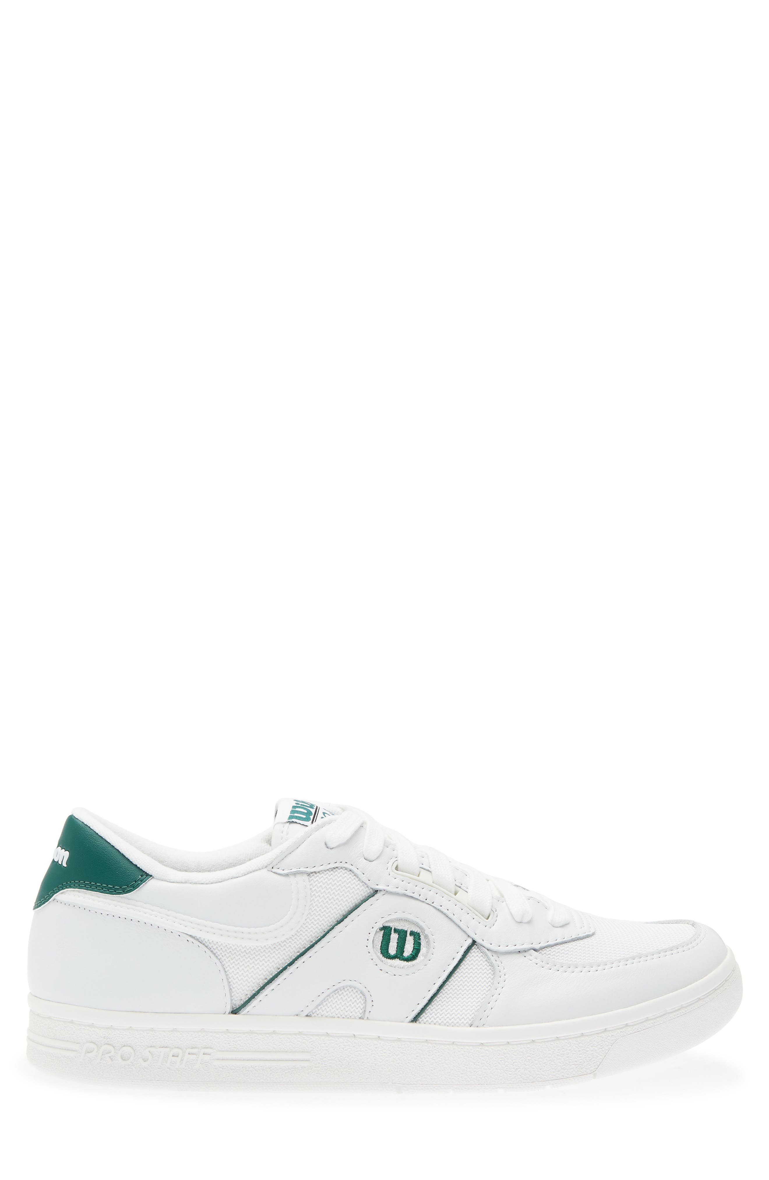 Gender Inclusive Pro Staff 87 Mesh Sneaker, Alternate, color, WHITE/WHITE/EVERGREEN