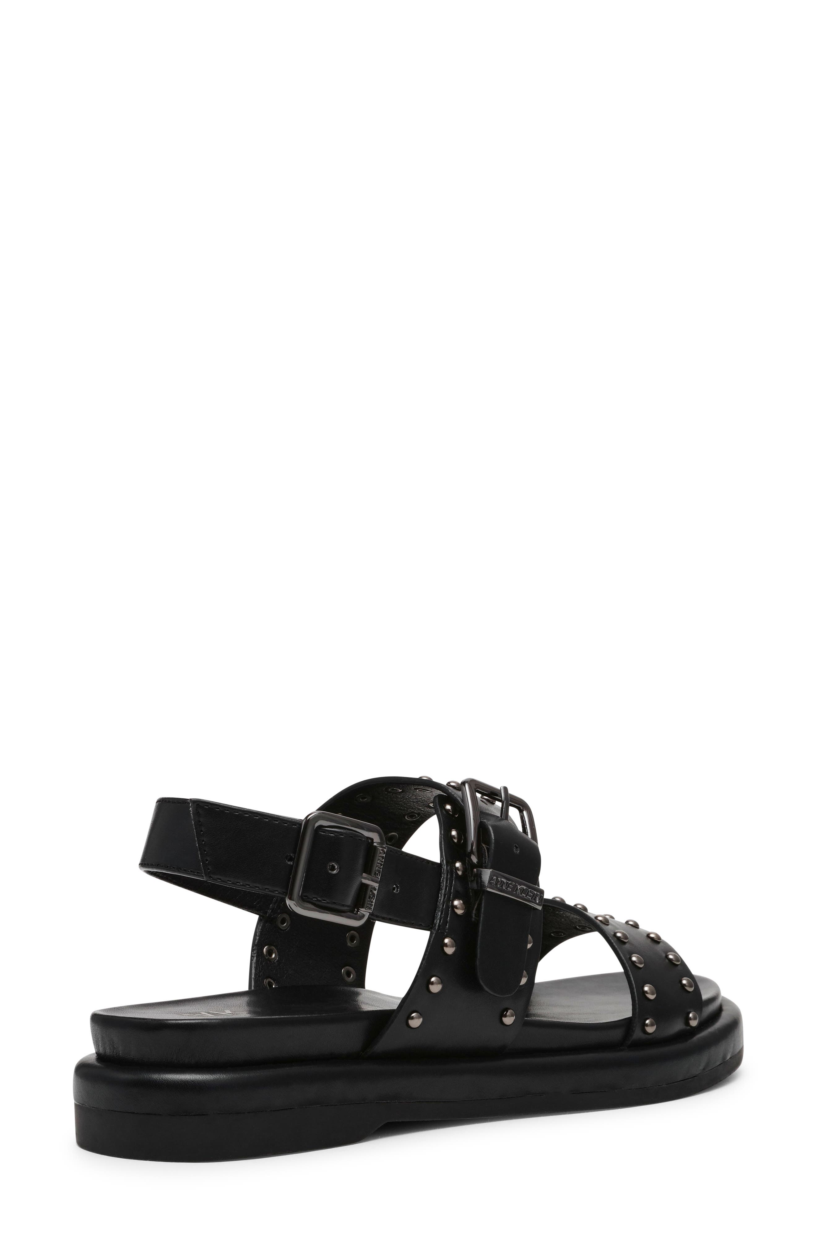 Anne Klein Elzey Studded Sandal, Alternate, color, 