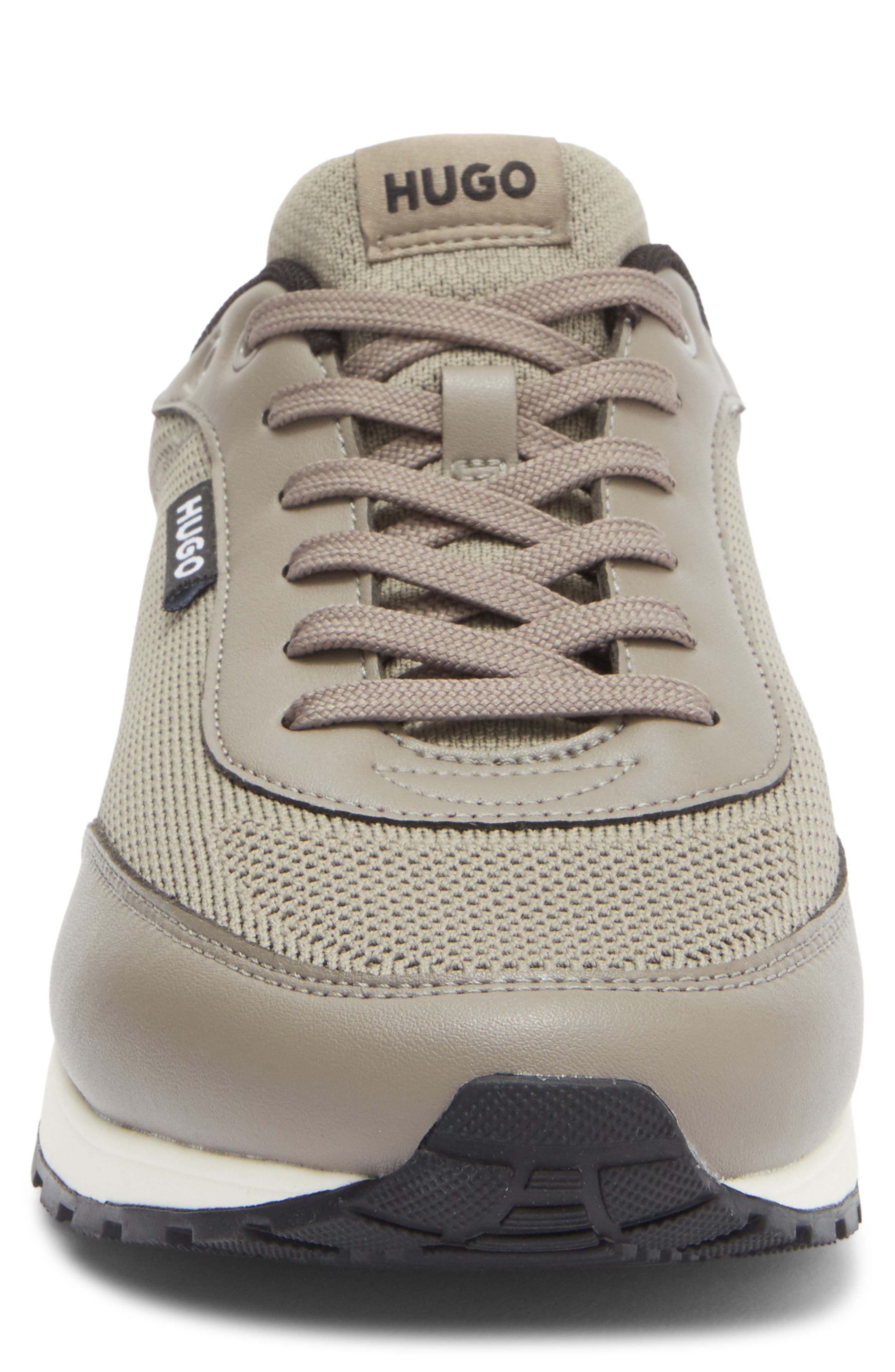 BOSS Icelin Runn Sneaker, Alternate, color, Open Brown