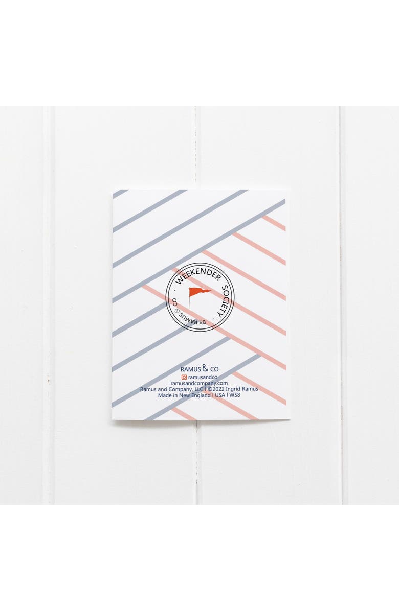 Ramus & Co Everyday Greeting Card Pack (3ct) "Tennis Weekender Society", Alternate, color, Multi-Pack