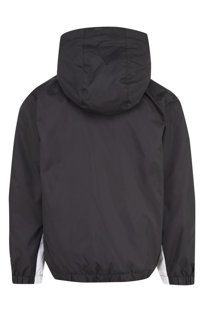 Nike Kids' Swoosh Fleece Lined Windrunner Jacket, Alternate, color, Black