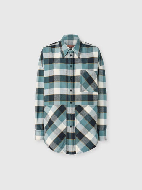 Oversized Check Shirt