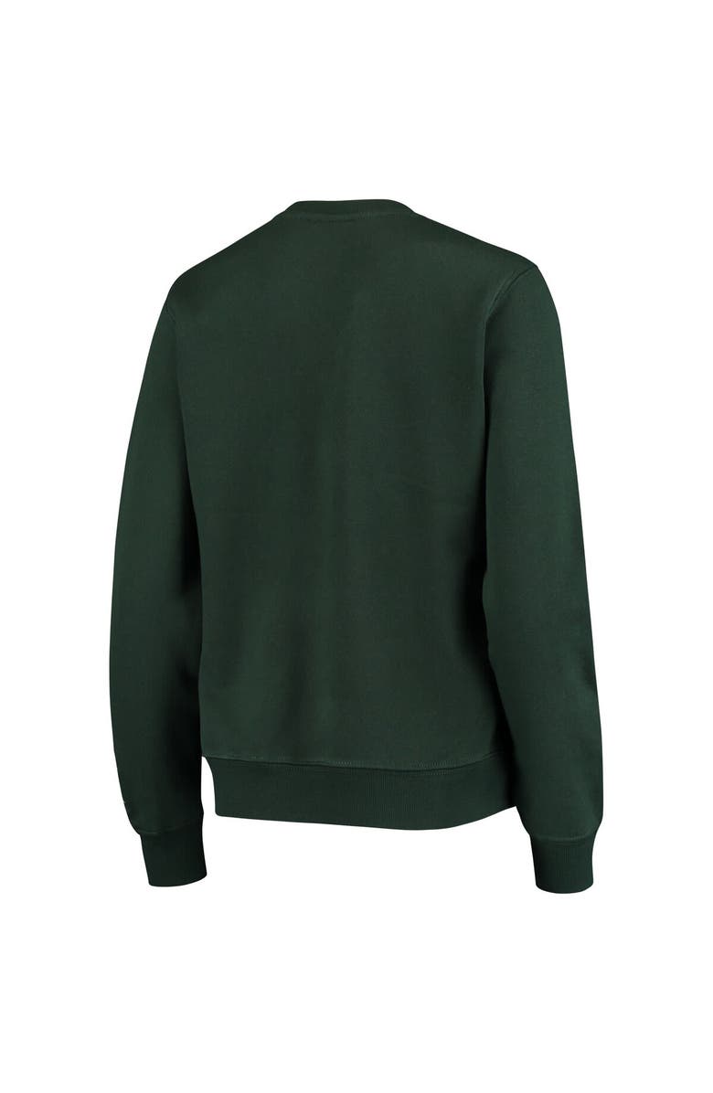 COLOSSEUM Women's Colosseum Green Michigan State Spartans Campanile Pullover Sweatshirt, Alternate, color, Green