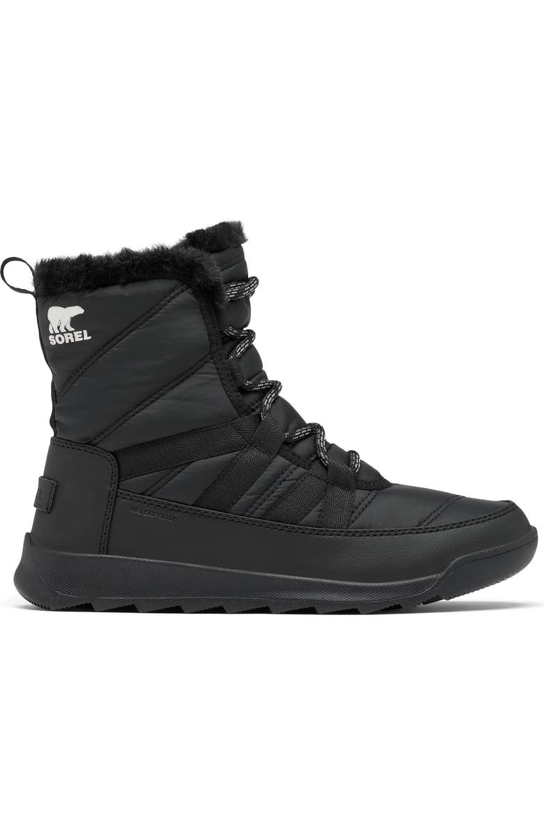 SOREL Whitney II Waterproof Snow Boot, Alternate, color, Black/ Quarry