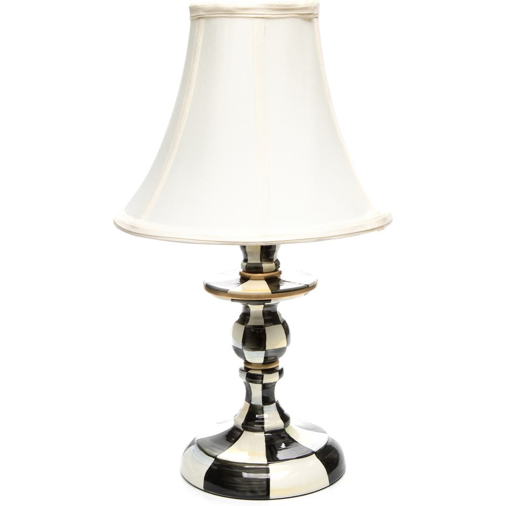 Mackenzie-childs Mackenzie Childs Courtly Check Candlestick Lamp In Multi