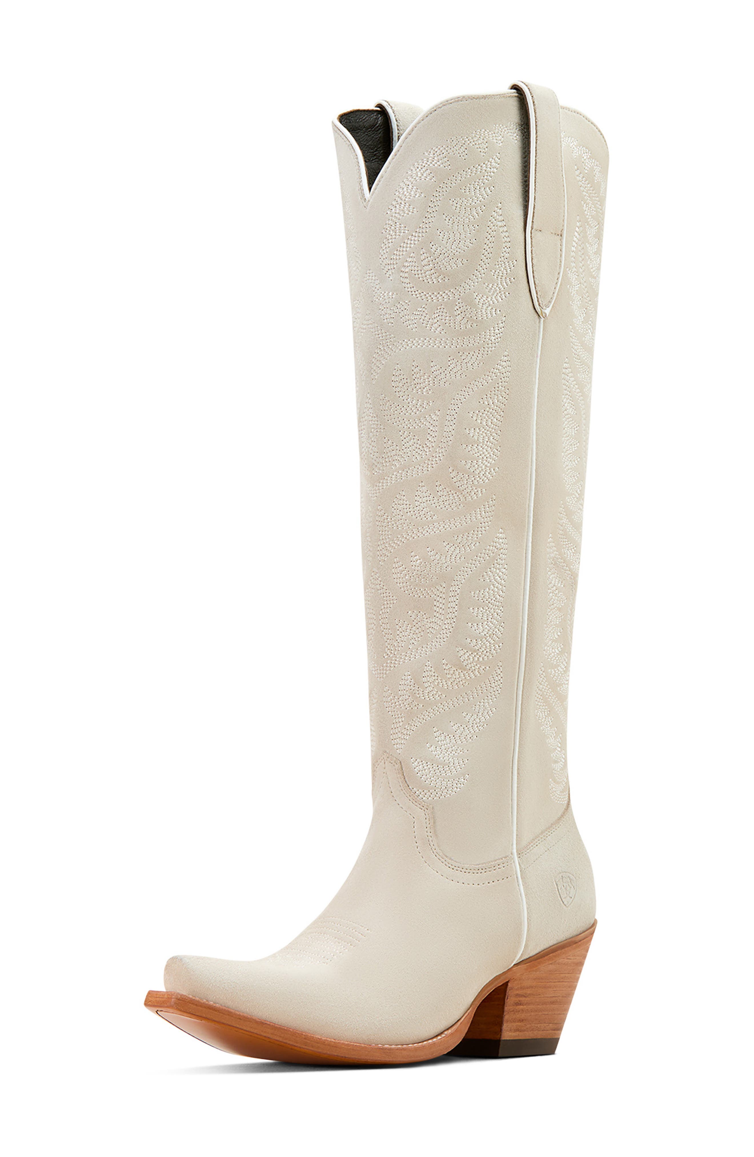 Ariat Laramie X Toe Stretch Western Boot, Alternate, color, White