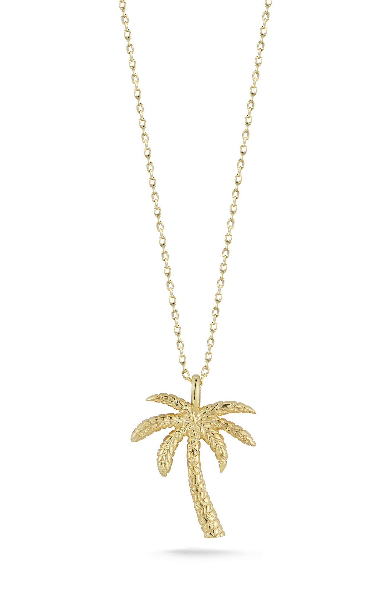 SPHERA MILANO Palm Tree Pendant Necklace