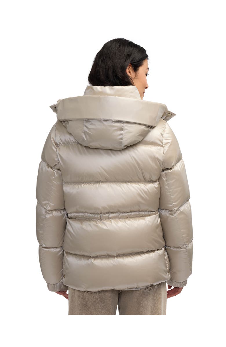 Pajar Women's Vivienne Boxy Short Channel Quilted Puffer, Alternate, color, Champagne