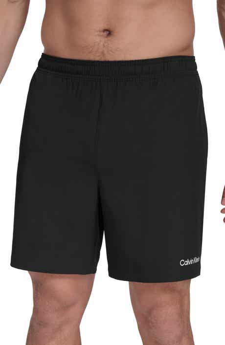 Calvin Klein Solid Stretchy Jersey Swim Shorts