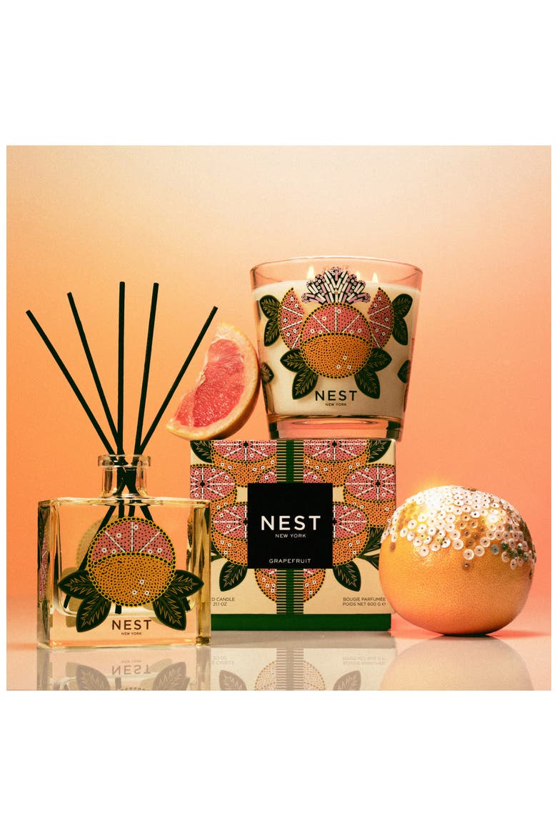 Grapefruit Decorative Reed Diffuser, Alternate, color, NO COLOR