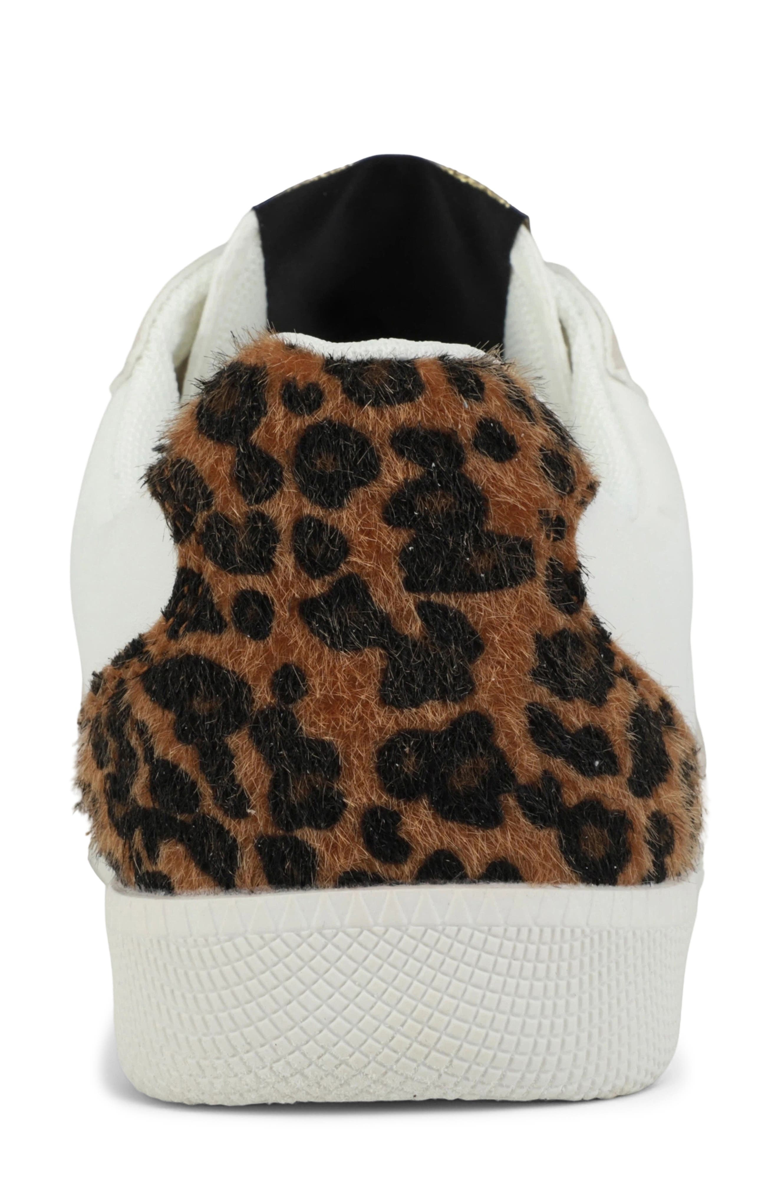 Reign Sneaker, Alternate, color, WHITE/LEOPARD