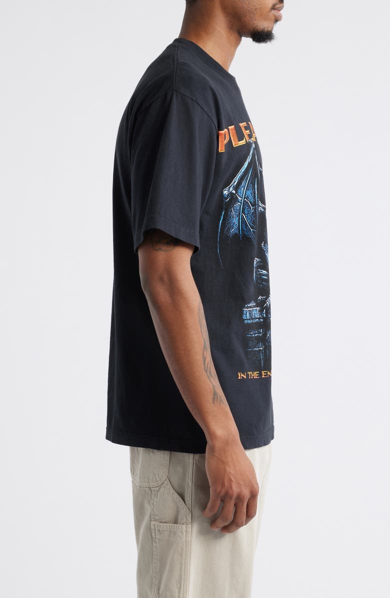 PLEASURES Gargoyle Cotton Graphic T-Shirt, Alternate, color,