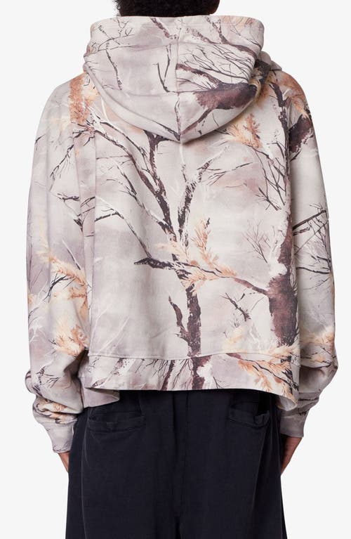 Mnml Camo Print Oversize Cotton Pullover Hoodie In Multi
