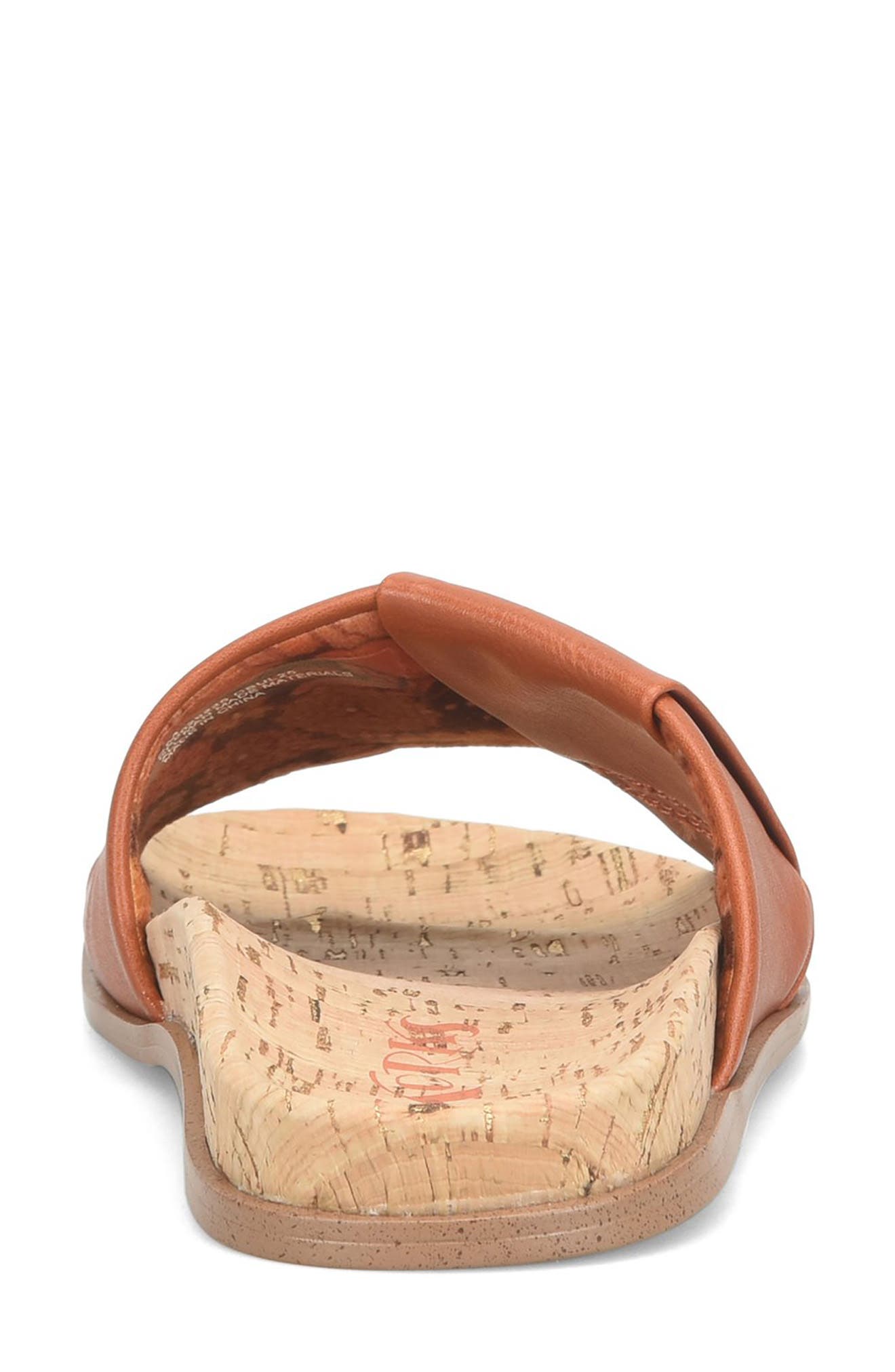 KORKS Aurora Slide Sandal, Alternate, color, Dark Tan