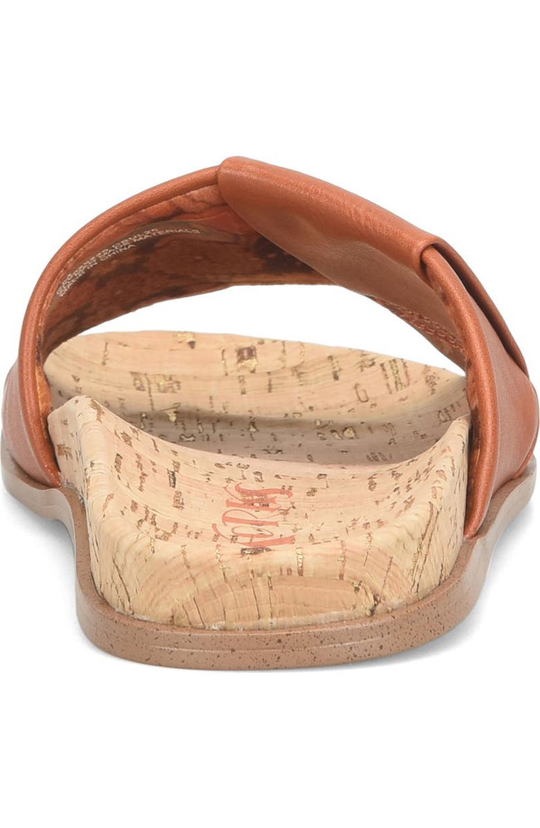 KORKS Aurora Slide Sandal, Alternate, color, Dark Tan