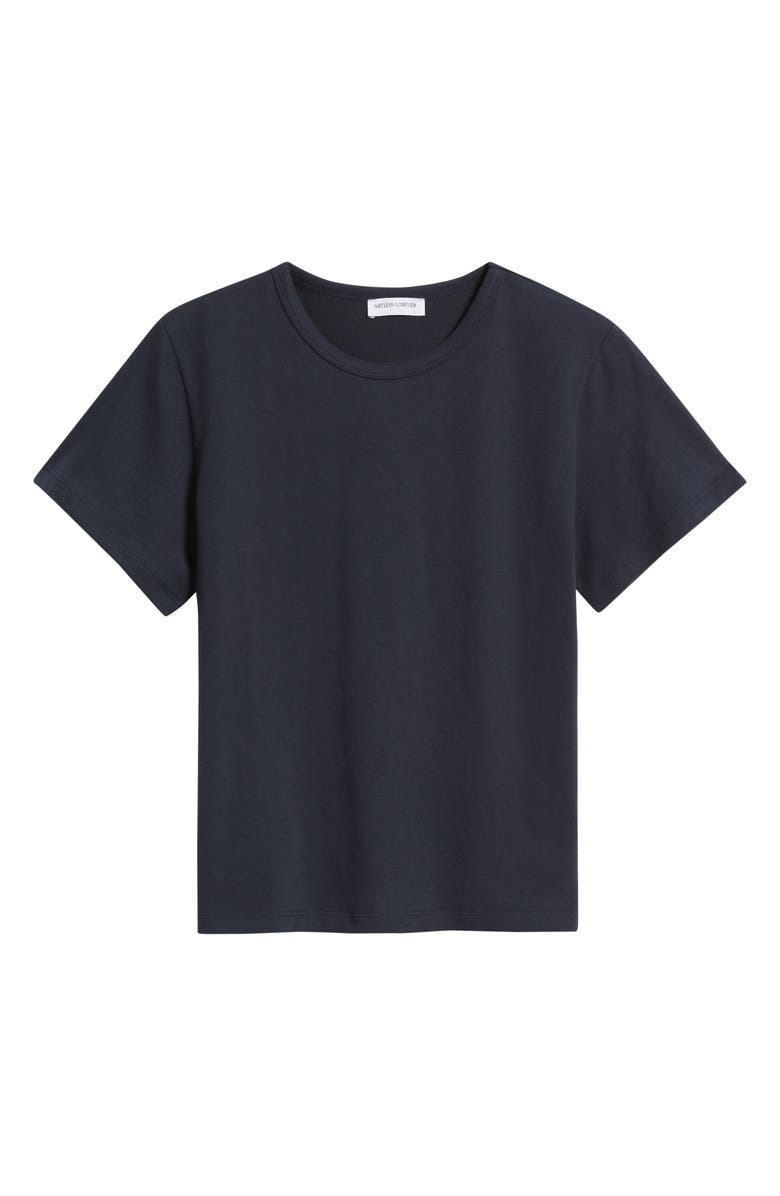 ARTLESS FOREVER Reese Oversize Cotton T-Shirt, Alternate, color, Navy
