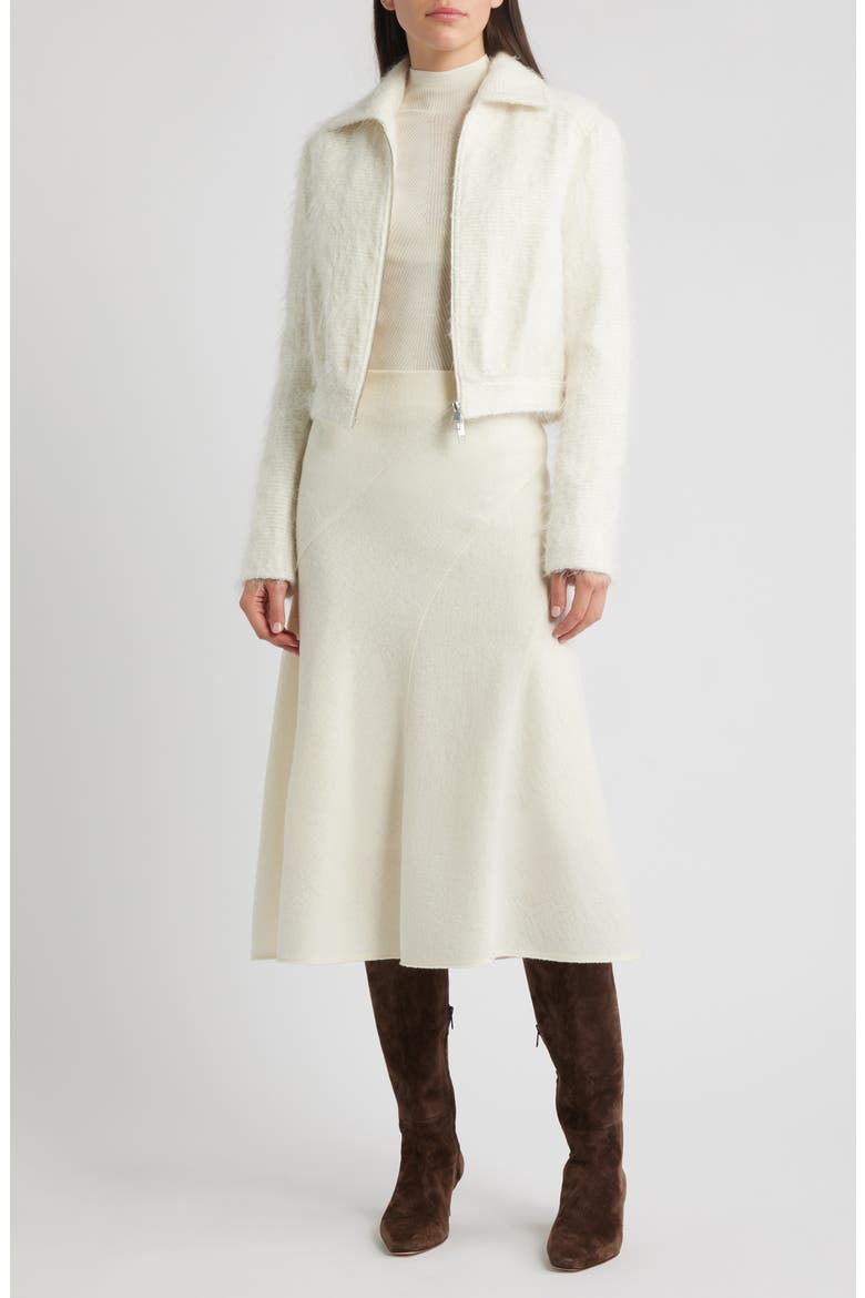 Jocalen Textured Jacket, Main, color, OPEN WHT