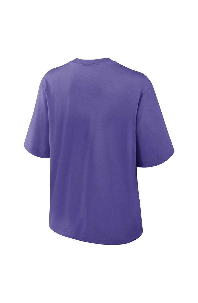Nike Women's Nike Purple Baltimore Ravens Glory Arch Boxy T-Shirt, Alternate, color, Purple