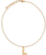 Petit Moments Dainty Initial Pendant Necklace