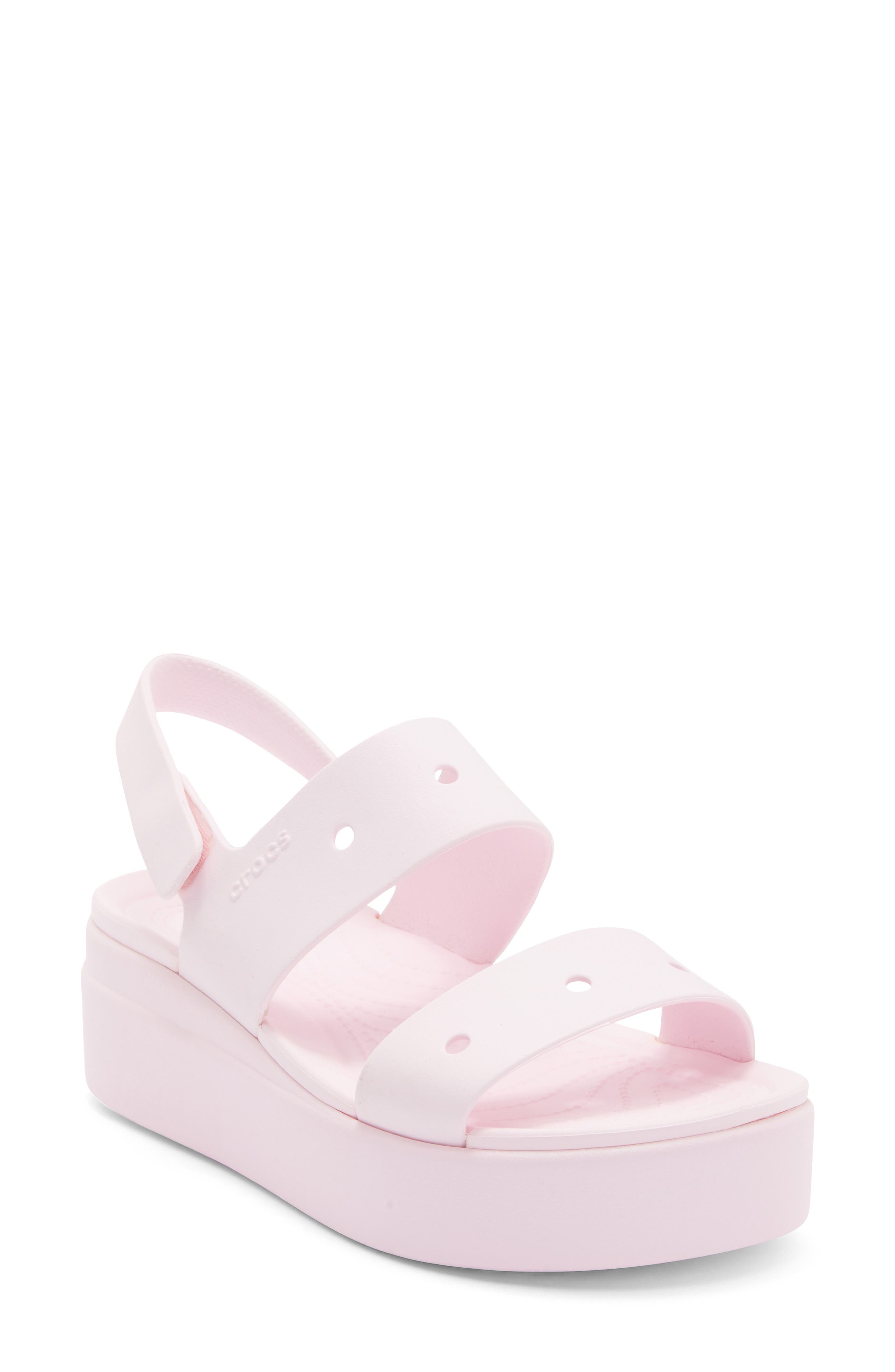 CROCS Brooklyn 4U Water Resistant Wedge Slingback Sandal