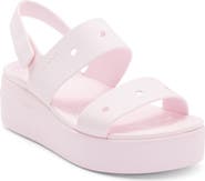 CROCS Brooklyn 4U Water Resistant Wedge Slingback Sandal