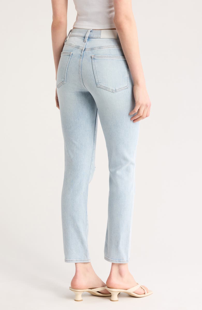 Pistola Madi Ankle Straight Leg Jeans, Alternate, color, Infinite Distressed