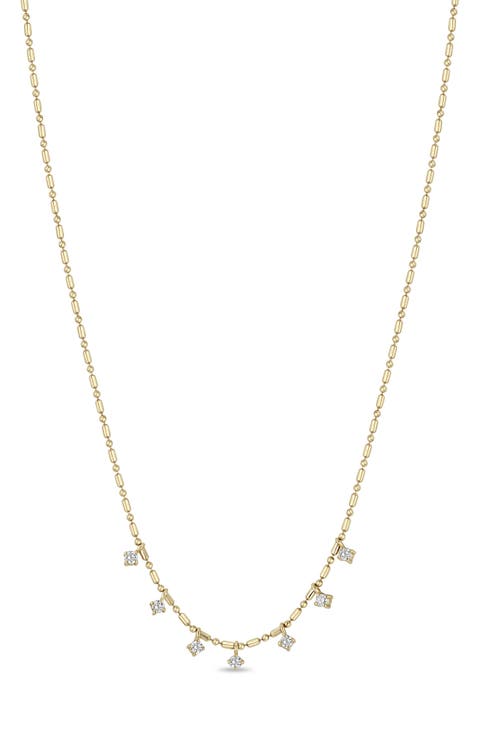 Diamond Charm Necklace