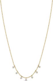Zoë Chicco Diamond Charm Necklace