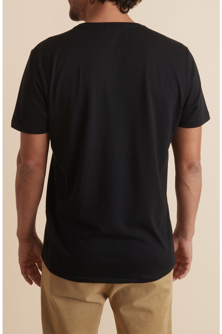 Signature Crewneck T-Shirt, Alternate, color, BLACK