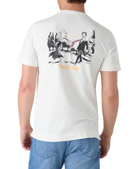 Stretch Jersey Graphic Dean Tee
