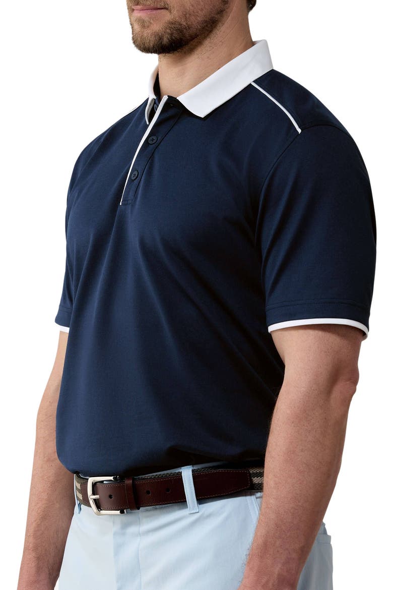 Trafton Polo, Main, color, Navy Blazer