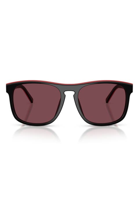 57mm Square Sunglasses