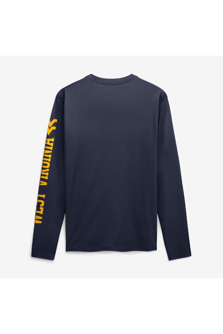 Men's Nike  Navy West Virginia Mountaineers Primetime Logo Sleeve Legend Dri-FIT Long Sleeve T-Shirt, Alternate, color, Navy
