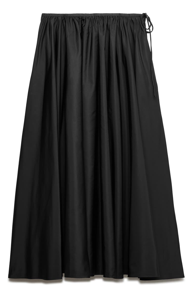 M&S Taffeta Skirt, Alternate, color, Black