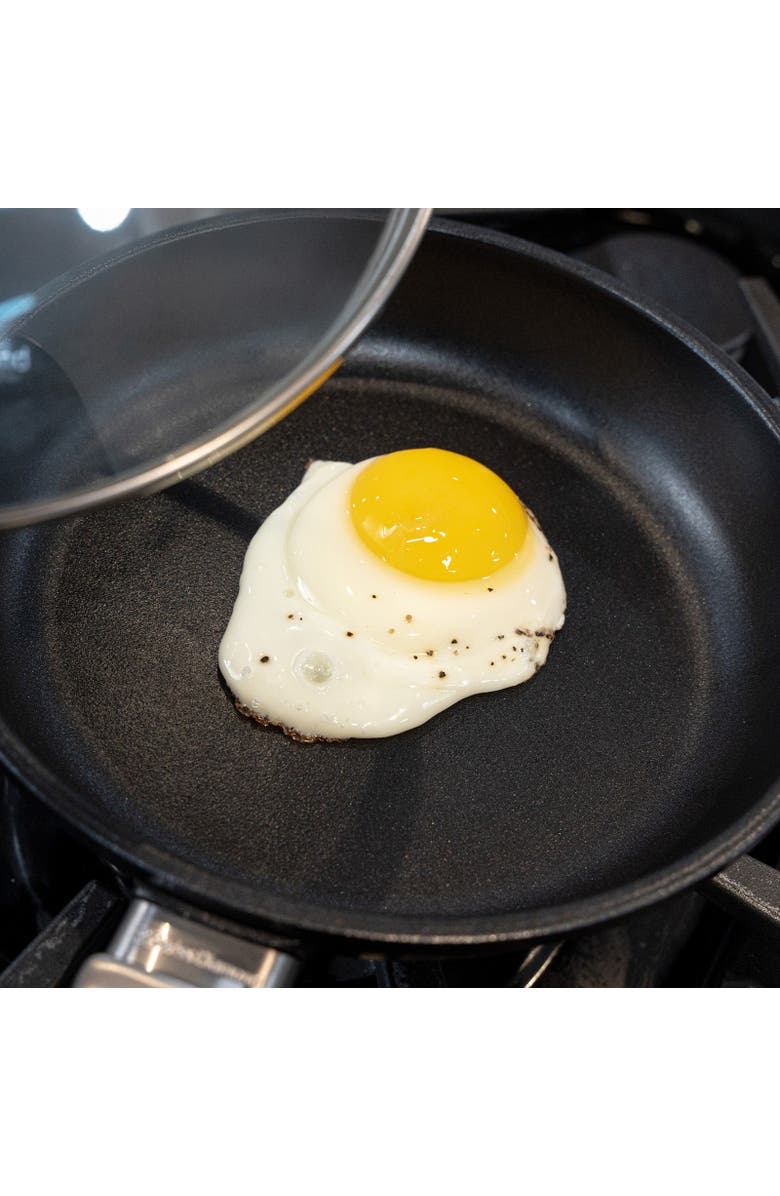 Swiss Diamond CHD Nonstick Fry Pan, 8-Inch with Lid, Alternate, color, Black