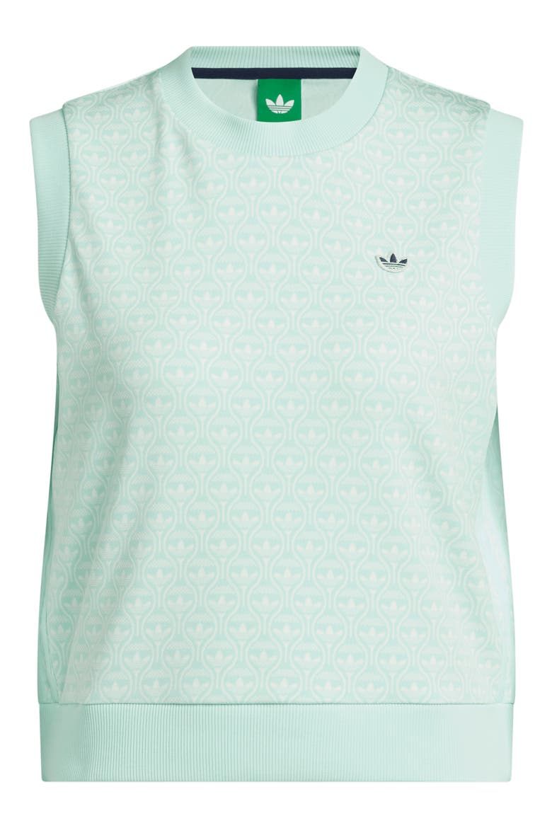 Originals Allover Print Vest, Alternate, color, CLEAR MINT