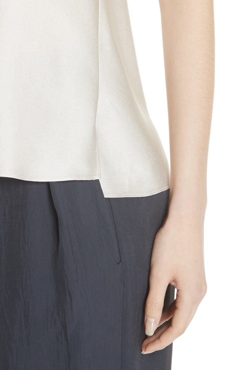 Vince Silk Split Hem Camisole, Alternate, color, 