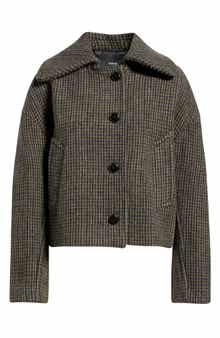 MANGO Dita Wool Blend Jacket